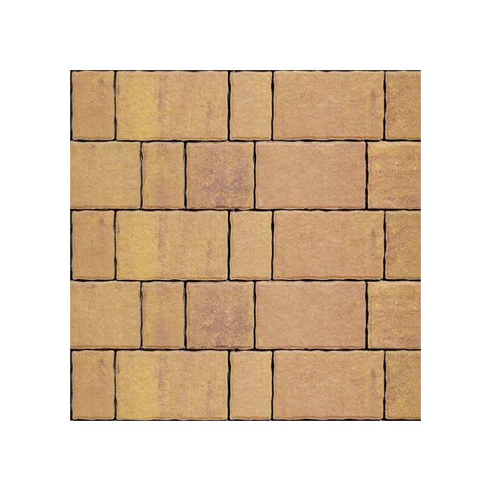 Тротуарная плитка Artstein Старый Город 60 мм Color Mix Тахель